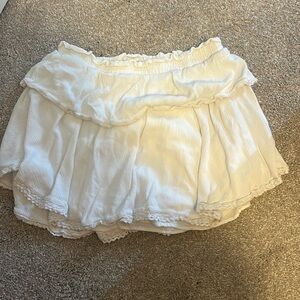 Aeropostale white skirt size small